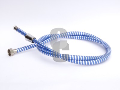 Шлаух за душ никел 1-2х1-2 - СИН                                                                                                                                                                                                                                                                            